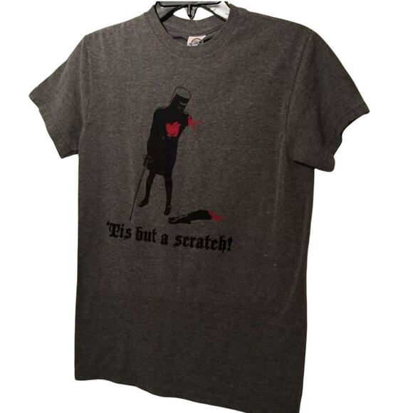 Monty Python Holy Grail Knight Tis But A Scratch! T-shirt, Unisex Size Medium - Picture 3 of 5
